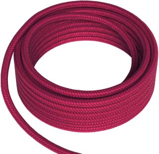 Calex - Aansluitleiding bail textielsnoer 2p roze 1.5m