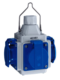ABL - Connectivity CEE-contactdoos combinatie Voedeenh +4Schuko Contctds
