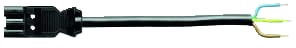 Wieland - ST 18 Patchkabel inst.bare gebouwinstall. aanslsn 2m zw st18
