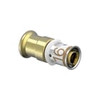 Uponor - Fitting met 2 aansluitingen S-Press+Adapt 16-15Cu-Sst