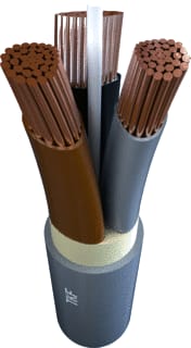 TKF - Voedingskabel v/a 1 kV vaste aanleg YMZ1K CCA 3X70 MT
