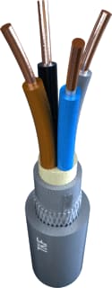 TKF - NL-Sterkstroomkabels Z1O-YMz1Kas Cca 0,6/1 kV Voedingskabel v/a 1 kV vaste aanleg Z1O-Ymz1Kas Cca 4X6 Mt