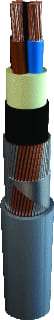 TKF - NL-Sterkstroomkabels Z1G-YMz1Kas Cca 0,6/1 kV Voedingskabel v/a 1 kV vaste aanleg Z1G-Ymz1Kas Cca 4X35 Mt