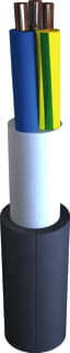 TKF - NL-Elektrische leidingen XMvK Eca 450/750 V Voedingskabel tot 1 kV vaste aanleg Xmvk Eca 4G2,5 Mt