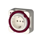 Grasslin - Schakelklok voor wandcontactdoos Topica 100 Safety-Plus