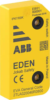 ABB Jokab Safety - Eden Eva Magnetische naderingsschakelaar Cont Veilighsens Alg Gecod