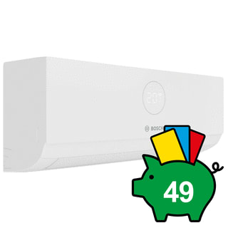 Bosch - Climate 3000i CL3000iU W 26 E Airco - binnenunit (verdamper) U W 26 E
