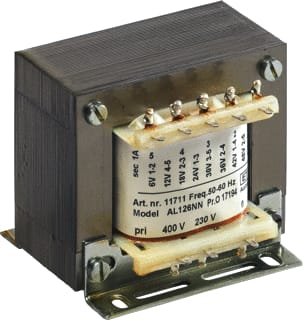 Electrotechnische Industrie ETI - AL NN Spanningsmeettransformator Voedtrafo Al126Nn 1A