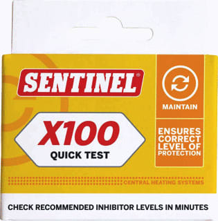 Sentinel - X100 Materiaal-testapparatuur Systeemwater Testkit