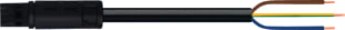 Wago - Patchkabel inst.bare gebouwinstall. Rd Male-Open0,4M 3X2,5 Zw