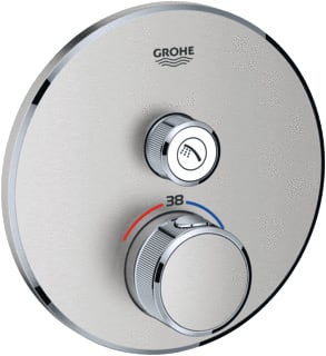 Grohe - Grohtherm SmartControl Inbouwmengkraan Therm Sc Dche Opb T Rond