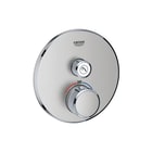 Grohe - Grohtherm SmartControl Inbouwmengkraan Therm Sc Dche Opb T Rond