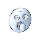 Grohe - Grohtherm SmartControl Inbouwmengkraan Therm Sc Opbl M/Omst Rnd