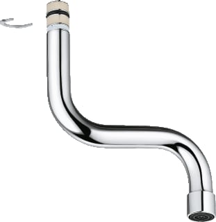 Grohe - Uitloop sanitaire kranen Uitlpkrn 13385000