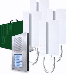 Comelit - Deurintercom-set Audiokit 5Dra 4Voud
