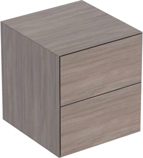Geberit - ONE Badmeubelkast Zijkast 45 2 Laden Eik