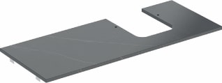 Geberit - ONE Wastafelblad wtblad opzw tr r 120 z