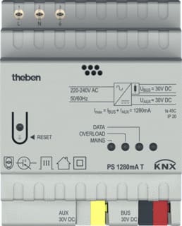 Theben - KNX Voedingseenheid bussysteem Ps 1280 Ma T