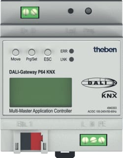 Theben - Systeeminterface bussysteem Dali Gateway P64 1Kan