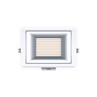 Theben - TheLeda Downlight/spot/schijnwerper b100l w wit