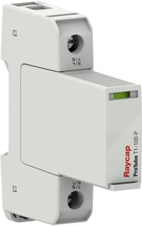 Raycap - Gecombineerde afleider energietech. Protube T1-100-0+1