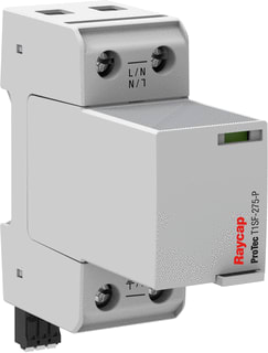 Raycap - Gecombineerde afleider energietech. Protec T1Sf-275-1+0-R