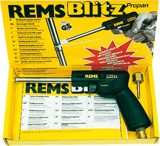 REMS - Blitz Gassoldeerset Turbo-Brander/Propa