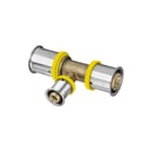 VSH - UltraPress Gas K7242G Fitting met 3 aansluitingen Gas T-Stuk 25X20X20
