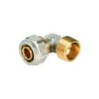Henco - Fitting met 2 aansluitingen Knie/Kopp 20X3/4Bu/Knel