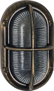 KS Verlichting - Oculus Plafond-/wandarmatuur Brons Opb Buitenlamp