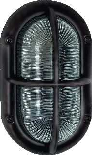 KS Verlichting - Oculus Plafond-/wandarmatuur Black Opb Buitenlamp