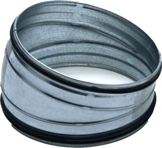 AIR Spiralo® - KEN-LOK® Bocht rond luchtkanaal 125 Gb 15 Geperste Bocht