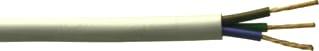 Donne - VMVL H05VV-F Voedingskabel tot 1 kV beweegbaar Eca Wit 4G0,75 Ro100