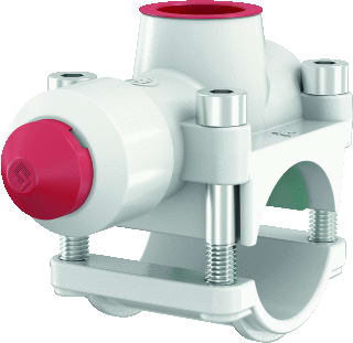 Flamco - T-plus Aanboorzadel 35X3/4"X35 Brass