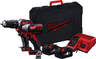 Milwaukee - M18 Gereedschapset (elektrisch/accu) Gerschpset Bpp2C-402C