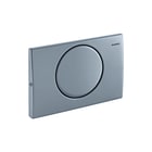 Geberit - Delta10 Bedieningsplaat spoelsysteem Bed Pan Sq Rvs