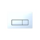 Geberit - Delta50 Bedieningsplaat spoelsysteem Bed Pan Sq Wt