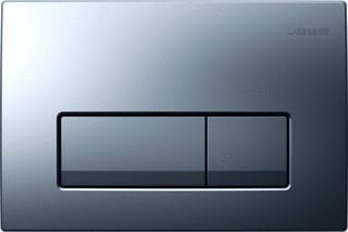 Geberit - Delta52 Bedieningsplaat spoelsysteem Delta50 Bed Pan Sq Mchr