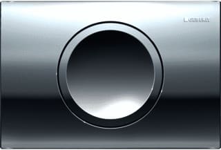 Geberit - Delta15 Bedieningsplaat spoelsysteem Bed Pan Rnd Chr
