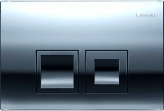 Geberit - Delta35 Bedieningsplaat spoelsysteem delta25 bed pan sq chr