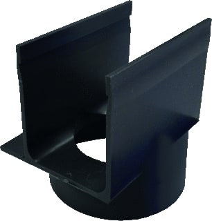 Aco - Slimline Toebeh./onderd. lijnafwateringsgoot Zijuitloop 80