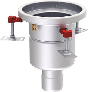 Aco - Stainless EG Vloerput met 1 aansluiting 446743