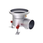 Aco - Stainless EG Vloerput met 1 aansluiting  446747
