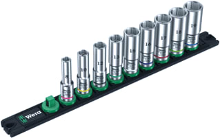 Wera - Dopsleutel (set) Dpmagn B 1 Dppnset 3/8-9D