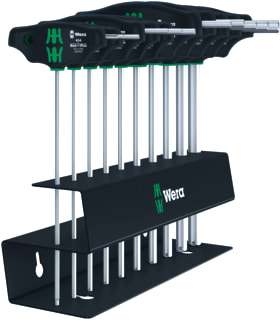 Wera - Schroevendraaier set 454/10 hf set imprl 2 10d