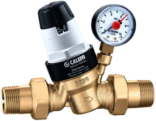 Caleffi - Reduceerventiel Reducven 1 1/4" + Manomtr