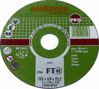Rhodius - FTK44 Slijpschijf Doorslsch 115X3 Stn