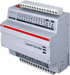 ABB Busch-Jaeger - Cylon Uitbreiding regelaar vrijprog. baar flx-8r8 i/o module fbxi
