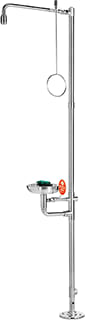 Rada - B-Safety Nood-oogdouchecombinatie nood-oogd rvs