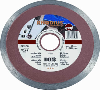 Rhodius - Slijpschijf Diamschyf Dg45 115X6X1,6
